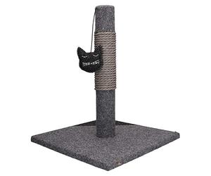 Rosewood Poteau À Griffer Élégant Et Moderne Gris Anthracite en Feutre Et Corde pour Petits Chats Fabriqué en Feutre Et Corde pour Chat
