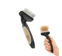 Rosewood Râteau pour Sous-Poil - Taille S - Brosse pour Chiens à Poil Long, Épais ou Double - Noir - Élimine le Sous-Poil Sans Douleur