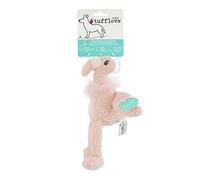 Rosewood Tufflove Flamingo Jouet pour Chien de Petite et Moyenne Taille