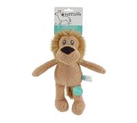 Rosewood Tufflove Lion Jouet résistant pour Chien de Taille Moyenne à Grande, Marron