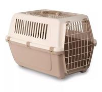 Rosewood Vision Free Cage De Transport 2 Portes, Ouverture par Le Haut pour Chats Et Petits Animaux, 55 Cm Moka pour Chien