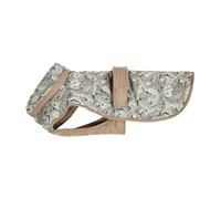 Rosewood X Morris & Co. Acanthus Manteau rembourré pour Chien Taille L - Veste d'hiver matelassée Chaude de Luxe pour Chien, Coupe Ajustable, imprimé élégant, Confortable pour Grands Chiens