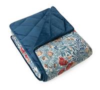 Rosewood X Morris & Co. Couverture pour Animal Domestique Motif Baies Bleu 150 x 100 cm