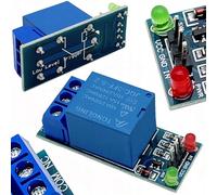 Rosfix Module Relais 1 Canal 5V - SPDT avec Isolation Optique | 10A, 34x25x19mm | Pour Arduino, Domotique, Robotique | Accessoire Électronique
