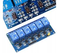 Rosfix Module Relais 6 Canaux 5V - SPDT avec Isolation Optique | 10A, 91x57x19mm | Pour Arduino, Domotique, Robotique | Accessoire Électronique Programmable