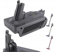 Rosfix Adaptateur Batterie Compatible - Remplacement non original pour batteries Bosch 18V avec aspirateurs Dyson V10 | ABS résistant | Pour BAT622/BAT609