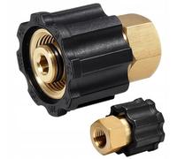 Rosfix Adaptateur M22 x 1,5 vers 1/4" compatible avec Kärcher HD HDS