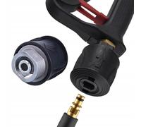 Rosfix Adaptateur Métal Click QC - Raccord M22x1,5 Tige 14mm, 160 Bar, 60°C | Pour Tuyau Nilfisk, Stihl, Husqvarna | compatible avec nettoyeur haute pression Nilfisk C-P, Stihl RE 88-130