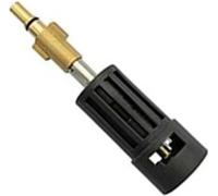 Rosfix Adaptateur Nettoyeur Haute Pression – Black & Decker vers Kärcher K Bayonet | ABS + Aluminium | 160 Bar, 60°C | Pour Lance, Brosse, Tuyau | Accessoire de Lavage