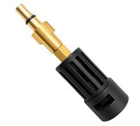 Adaptateur pour Nettoyeur Haute Pression - Raccord Black&Decker vers Kärcher K | 160 Bar | ABS Aluminium | 60°C