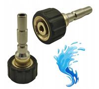 Rosfix Adaptateur pour Nettoyeur Haute Pression - Raccord M22x1,5 14mm | Connexion Rapide Kranzle 1050 | Laiton Résistant | Compatible avec Nettoyeur Kranzle