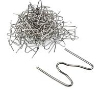 Rosfix Agrafes pour Plastique Angle Intérieur M - 0,8 mm, 100 Pièces | Haute Résistance | Pour Réparation Automobile, Projets DIY, Prototypage | Accessoire de Fixation