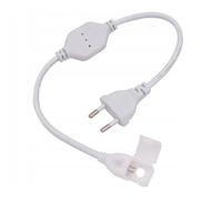 Rosfix Alimentation LED 230V avec Redresseur - Stabilisateur Intégré, 8A, Câble 33cm | Pour Ruban LED COB 230V KLIK | Accessoire Éclairage Intérieur