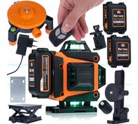 Rosfix Animal Pro Hawk RAPH 16L – Niveau laser croix 16 lignes | IP54 | USB-C | Kit complet avec télécommande, 2 batteries Li-Ion, valise et supports