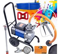 Rosfix Blue Strong Storm 990 BSS07 - Pulvérisateur Airless 3500W, 220 Bar, 18L/min | Pompe Inox 304 | Pour Peinture Latex, Acrylique, Métal, Bois | Machine à Peindre Professionnelle