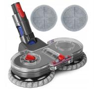 Brosse Rosfix pour aspirateur Dyson V7-V15 + 2 chiffons de nettoyage