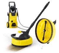 Rosfix Brosse T-Racer PowerBrush Turbo 28cm - Buse Rotative, Réservoir Détergent | 140 Bar, 60°C | compatible avec nettoyeur haute pression Kärcher K1-K7, Lavor, Parkside