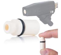 Rosfix Buse en céramique dorée - Sortie de 8,6 mm, longueur 25,5 mm - Pièce d'usure pour sablage - Haute durabilité et compatibilité - Accessoires pour technique de sablage