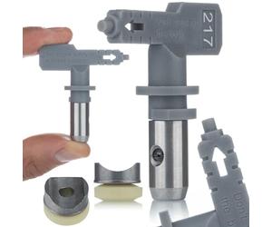 Rosfix Buse Hi-Flow 217 Gris Compatible avec Graco Titan Wagner