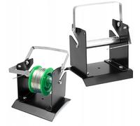 Rosfix Distributeur de Fil à Souder 115 mm - Acier et Plastique Résistant | Pour 2 Bobines 250g+100g | Guidage Précis | Base 83x93 mm | Accessoire de Soudure
