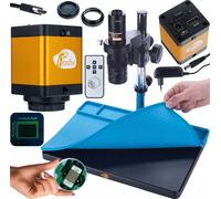 Rosfix Earth Pro MCEP-0.5X - Microscope numérique avec caméra PEGASUS Pro 12MP HDMI/TF, série Planets PRO, support silicone 380x260mm