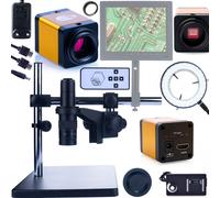 Rosfix Earth Pro MCEP-0.5X-PZRR - Microscope numérique avec bras + caméra PEGASUS + éclairage 56x LED | Kit de soudure et de diagnostic