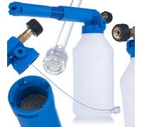 Rosfix FoamMaster HD Pro 2L - Canon à Mousse 220 Bar, M22x1,5, Buse 1,5 mm | Réglage 10 Niveaux | Pour Chimie Chlorée | compatible avec nettoyeur haute pression Kärcher HD/HDS
