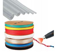 Rosfix Gaine thermorétractable transparente 5mm 1m