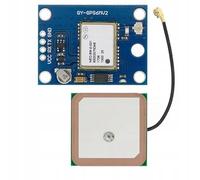 Rosfix Module GPS GY-NEO6MV2 - Antenne Céramique 25x25 mm | UART, 3,3-5V, Batterie Intégrée | Pour Arduino, STM32, ESP32, APM2 | Accessoire de Positionnement Satellite