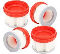 Rosfix Set Filtres HEPA x4 - Filtration 99,95% | Qualité Premium Antiallergique | compatible avec aspirateur Xiaomi Dreame V8-V12 XR V9P | Accessoire Remplacement