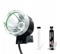 Rosfix Kit masque de solder noir 10 ml avec applicateur + lampe UV - pour réparation et isolation PCB | séchage rapide | non conducteur | accessoires pour circuits imprimés