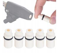 Rosfix Lot de 5 buses en céramique - Remplacement pour sablage Kärcher K2-K7 | Ø 11,2 mm, longueur 25,5 mm, sortie 8,6 mm | Résistant à l'usure et durable | Accessoires pour nettoyeur haute pression