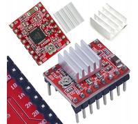 Rosfix Module Contrôle Moteur Pas-à-Pas Stepstick A4988 - 8-35V, 2A, Micro-Pas 1/16 | Protection Surchauffe | compatible avec Arduino RAMPS | Accessoire Électronique
