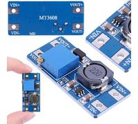 Rosfix MT3608 Convertisseur DC-DC Step-Up | Régulateur de tension 2-28V | Module compact jusqu'à 2A | Rendement élevé jusqu'à 93