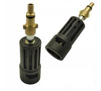 Rosfix Nilfisk Alto Adaptateur à baïonnette Kärcher K, raccord en laiton, 160 bar, 60 °C, montage sans outil, pour accessoires de nettoyeur haute pression, durable et compatible