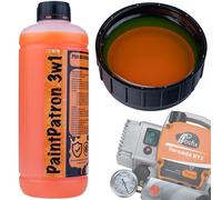Rosfix PaintPatron 3-en-1 Liquide Nettoyant et Protecteur 1L - Anticorrosion, Antigel, Dilution à l’Eau | Pour Pistolet et Pompe Airless | Entretien Pulvérisateur Peinture