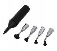 Rosfix Pince à vide pour composants BGA et composants électroniques | 70 mm de longueur, 13 mm de diamètre, 4 pointes en silicone | Sécurité ESD | Outil précis pour la réparation électronique