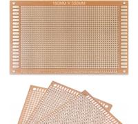 Rosfix platine prototype simple face 180x300 mm | trame THT 2,54 mm | platine universelle perforée