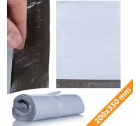 Rosfix Pochettes d'expédition blanches 200 x 350 mm, 100 pièces - Résistantes à l'eau et à la déchirure