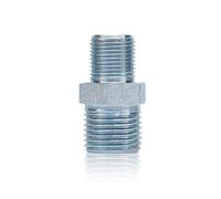 Rosfix Raccord Haute Pression GZ 1/4" vers GZ 3/8" - Acier Inoxydable, 400 Bar | Joint Conique 60° | Pour Tuyaux et Pistolets Airless | Accessoire pour Peinture