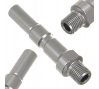 Rosfix Raccord Rapide 1/4" M Inox - Adaptateur Haute Pression | Acier Inoxydable | compatible avec nettoyeur Kranzle D12, Nilfisk Alto, KEW | Accessoire de Nettoyage