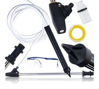 Rosfix Set Kit de Sablage Hydraulique - Buse Céramique, Tuyau, Lunettes | 160 Bar, 10 l/min, 60°C | compatible avec nettoyeur haute pression Kärcher K2-K7