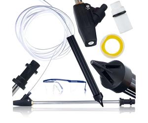 Rosfix Set Kit de Sablage Hydraulique - Buse Céramique, Tuyau, Lunettes | 160 Bar, 10 l/min, 60°C | compatible avec nettoyeur haute pression Kärcher K2-K7