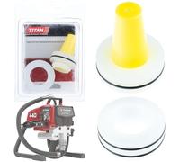 Rosfix Set Kit Réparation Joint pour Pompe Airless - Haute Résistance Chimique | Montage Facile | compatible avec pulvérisateur Wagner Titan 340, 440, 450, 640, 650