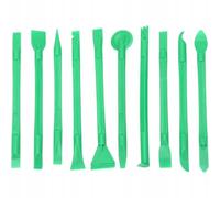 Rosfix Set Outils Antistatiques 10 Pièces - Nylon Renforcé Fibre de Verre | 20 Embouts Précis | Pour Réparation Téléphones, PC, Tablettes | Accessoire Électronique