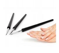 Rosfix Set Pinceaux Nail Art 3 Pièces - Précision Professionnelle | Pour Gel, Acrylique, Vernis Semi-Permanent | Manucure, Pédicure | Accessoire Stylisme Ongulaire