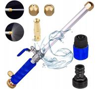 Rosfix SET4 - Lance de pression pour tuyau d'arrosage | Filetage 3/4" aluminium, max. 25 bars | Idéal pour le lavage de voiture, l'arrosage du jardin | Accessoires pour outils de jardin