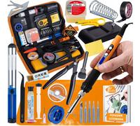 Rosfix SolderMaster 13 en 1 - Kit de soudage complet 60 W LCD + accessoires + ta