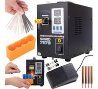 Rosfix Soudeuse Par Points Sunkko 737G - 50-800A, 2,88kW, 220V | Écran LED, Pédale, Réglage Pression | Pour Batteries Lithium | Appareil de Soudage Électrique