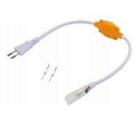 Rosfix Stabilisateur pour Ruban LED 230V SMD4040 - Câble 45cm | Pour Rubans 9-11mm Jusqu’à 60m | Alimentation Stable | Accessoire Éclairage LED Intérieur